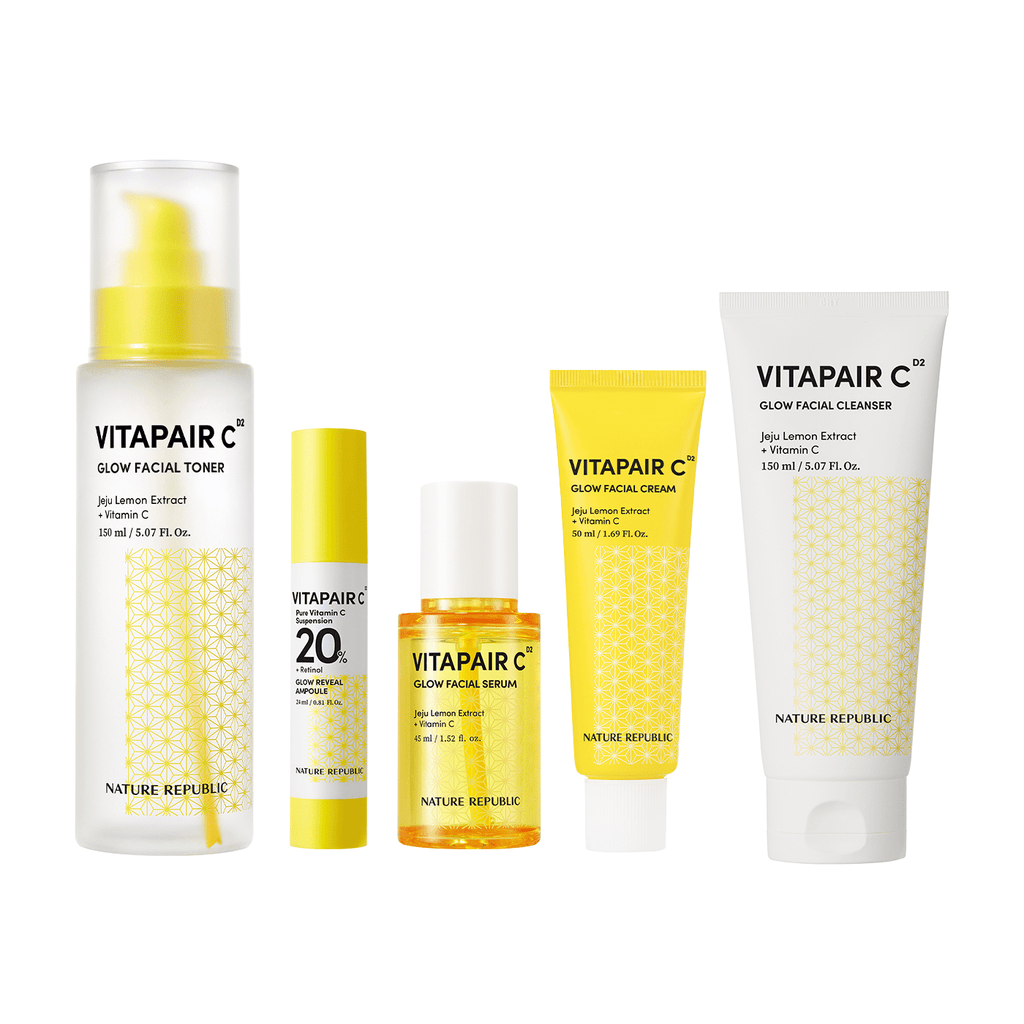 Vitapair C 5-Step Brightening Glow Skincare Gift Set